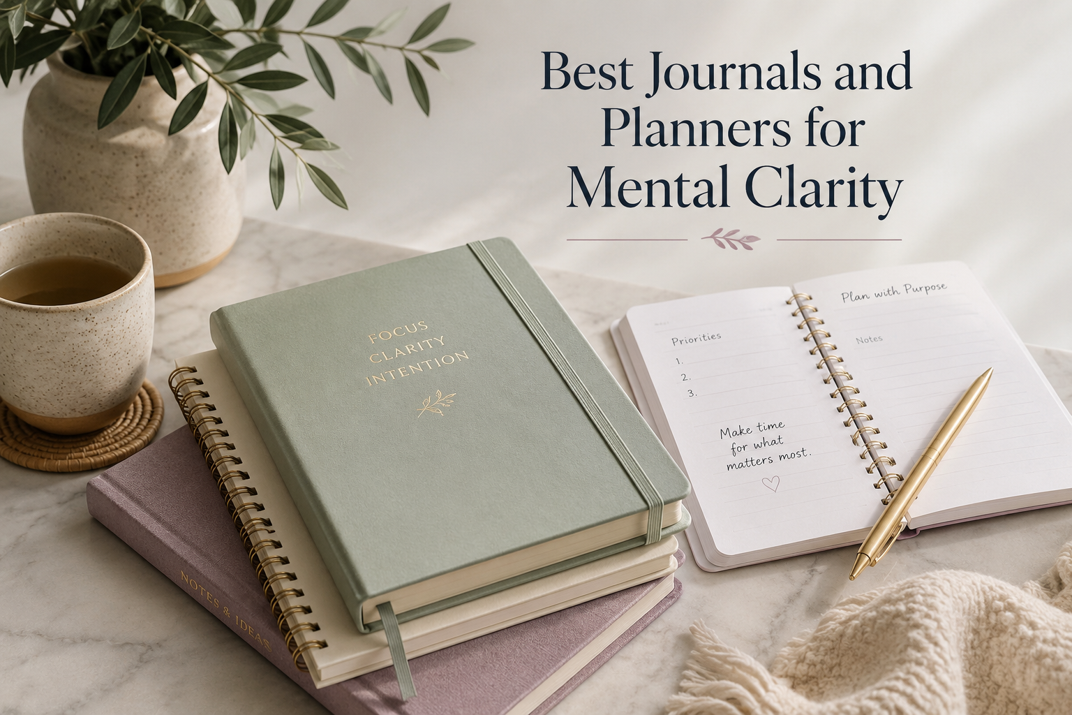 Best Journals and Planners for Mental Clarity